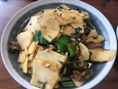 花腩炒鲜竹笋-竹语饭香·原生态农庄·烧鸡·竹筒饭·河鲜(森林海白水寨店)