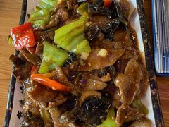 溜肝尖-娄三少·老北京春饼烤鸭家常菜(富力又一城店)