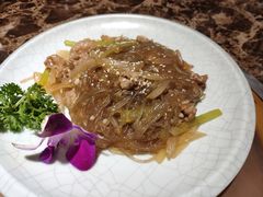 黑猪五花炒粉丝-猪啊牛呀羊啊铜盘烤肉(正大广场店)