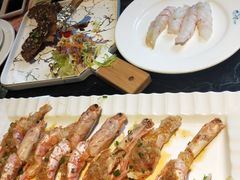 蒜蓉基围虾-小天鹅戴斯酒店鲸鲨百汇创作料理