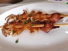 烤鱿鱼-覃记海鲜美食餐厅