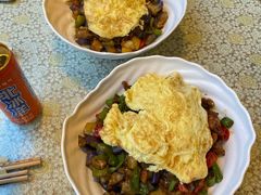 茄子肉丁鸡蛋拌面-文三里屯面馆(三里屯店)