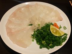 生鱼片-玄品河豚(那覇國際通里之関)