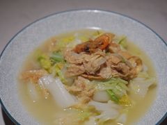 腐皮杭白菜-老头儿油爆虾(金沙印象城店)
