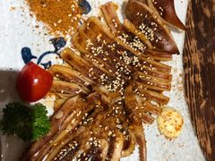现烤整只大鱿鱼-小川洋风料理(街道口店)