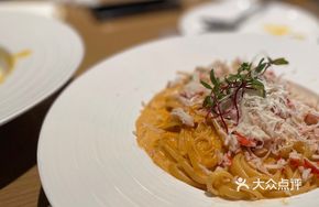 Lobster Sauce Crab Meat Fettuccine