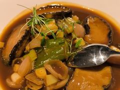 蚝皇鹅掌扣鲜鲍配丝苗米饭-Yan Ting 宴庭中餐厅(上海静安瑞吉酒店)