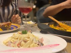 奶油培根烩意大利面-Mezomd曼索蒂西班牙餐厅(广粤店)