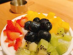 蓝莓鲜果酸奶-花舍·新派粤菜·西餐·下午茶(亚运村·鸟巢店)