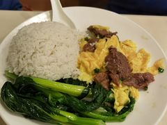 牛肉滑蛋饭-玲又珑美食(盘福路店)