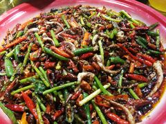 双椒鱿鱼须-灶东家民间菜(回兴店)