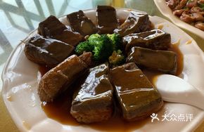 Braised Tofu with Abalone Sauce