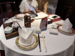 餐具摆设-白天鹅宾馆-玉堂春暖餐厅