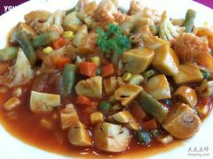 俄式炒蔬菜-小白桦西餐厅