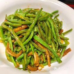 四季豆炒牛肚