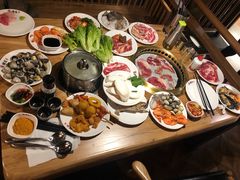 -韩京炭火烤肉自助料理(柯桥万达店)