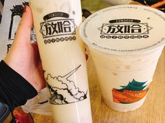 甜醅子奶茶（小杯）-放哈·甜醅子奶茶创造者(正宁路店)