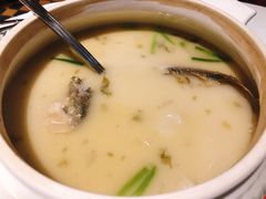 浓汤雪菜黄鱼小馄饨汤-玫瑰厅上海菜(兴国路店)