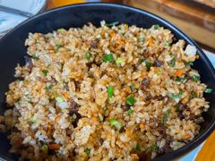 野生菌牛肉沫炒饭-民食香·腊排骨野生菌美食(木府店)