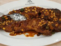 豆辣嘴焖鲜明太鱼-长白山国际酒店中餐厅
