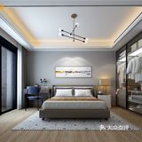 项目面积：110平方 项目风格：简约美式 项目造价：