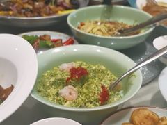 -海派美食·家宴海鲜青岛菜·石锅鲽鱼头(东方城店)