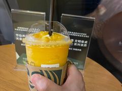 芒果西番莲星冰乐-星巴克(朵云轩店)