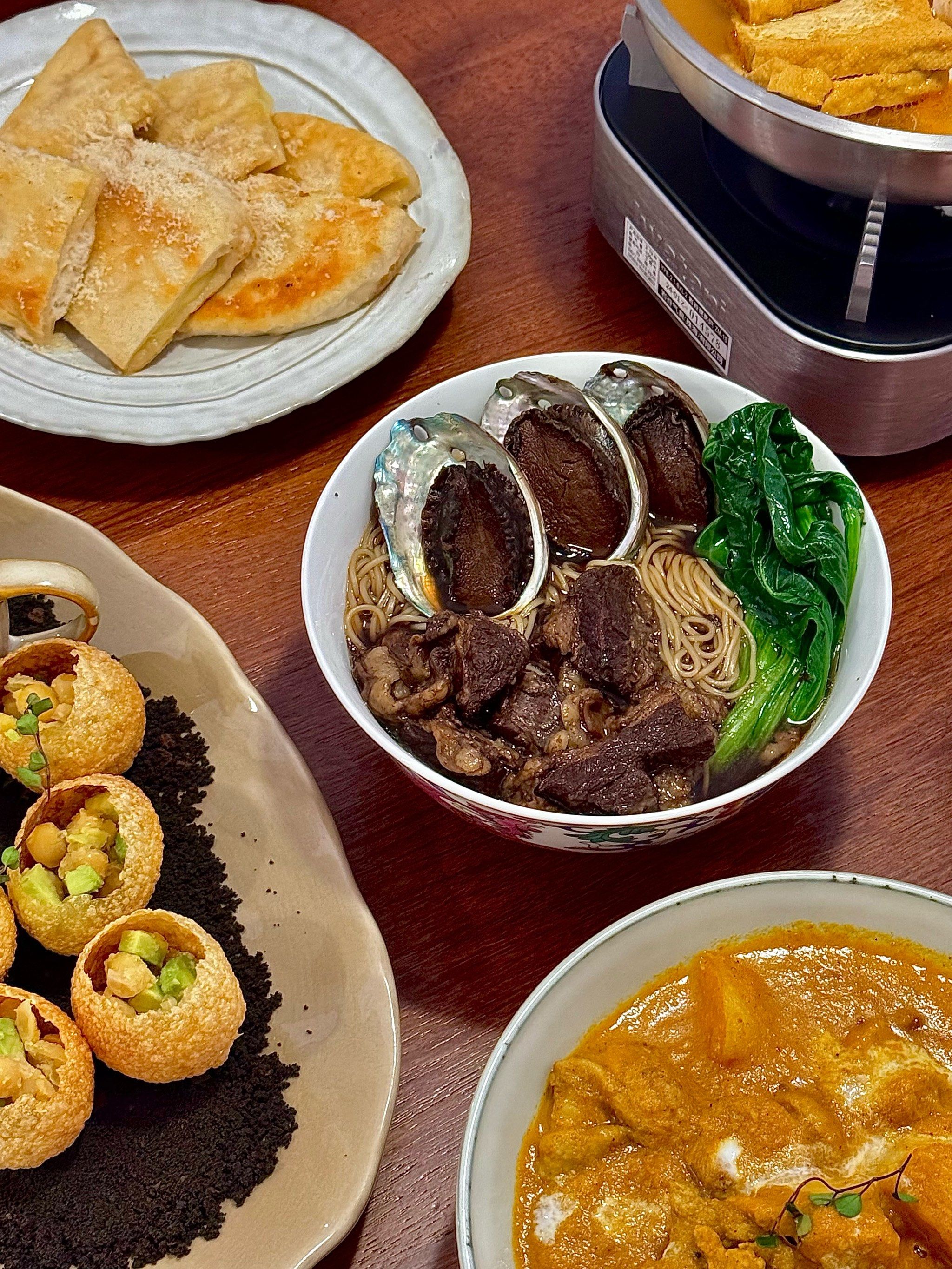 黑蒜鲍鱼线面!厦门真的是遥遥领先.