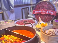 -热火朝天鲜切牛肉火锅(南强街巷店)