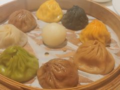 翡翠水晶八色小笼包-翡翠拉面小笼包(岭南新天地店)
