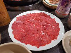 飘得起的嫩牛肉-捞锅坝子老火锅(汽博中心店)