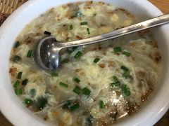 鲜槐花疙瘩汤-山东宾馆·齐鲁苑餐厅