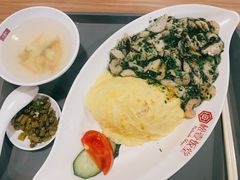 荠菜双菇蛋包饭-大食代美食广场(月星环球港店)