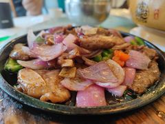 铁板牛肉-粤香村(清真川菜店)