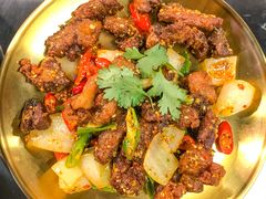 孜然羊肉-延盛阁民俗餐厅