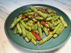 黑松露四季豆-蜜桃花开·中西融合菜E&W(南长街店)