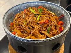 山里小炒烟笋尖-勺园中餐厅