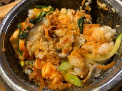 牛肉拌饭-明洞阿姨·韩式酱蟹烤肉·创意料理(三元桥店)