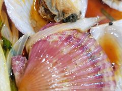 油泼扇贝-老东镇啤酒屋海鲜加工·蒸汽海鲜·海鲜烧烤(台东店)