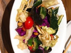 -东来菜馆•手抓海鲜家常菜•海鲜锅贴(鸽子窝店)