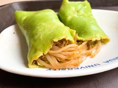 菠菜绿豆芽卷-清华大学-清芬园