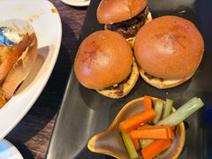 黑松露风味蘑菇牛肉迷你汉堡-bluefrog蓝蛙(悠唐购物中心店)