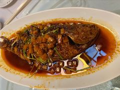 干烧大黄鱼-丰泽园饭店