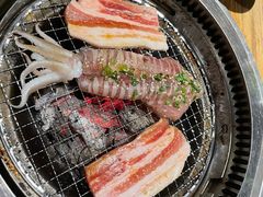 炭烤一夜干鱿鱼-御牛道日式烤肉料理(杭州万象城店)