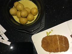 爆浆鸡排&nbsp;鱼蛋-K+PARTY连锁KTV(盈锋广场店)
