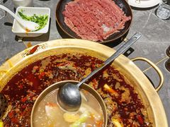 全牛油秘制红汤锅底-长嘉·河图火锅(长嘉汇江景旗舰店)