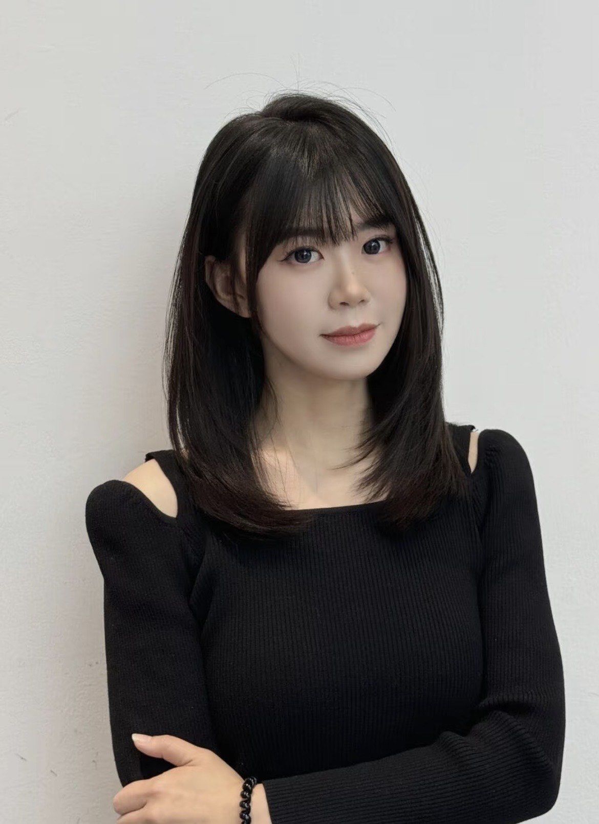 锁骨发发型 初恋发型 女生中长发发