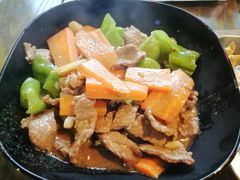 沙茶牛肉-阿尔法海鲜排档(爱琴海店)