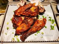 绿茶葱香烤鸡-绿茶餐厅(乐峰广场店)