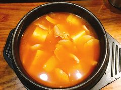 海鲜豆腐汤-·缸桶屋·韩式牛肋条自助烤肉(西湖D11店)